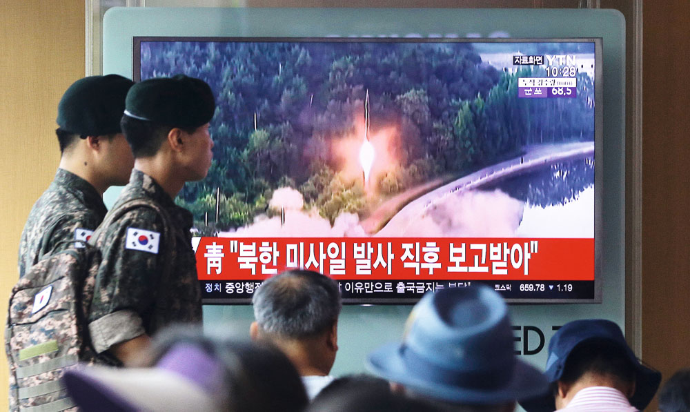 北韓當局特別請出國寶主播李春姬來播報該國成功試射洲際彈道導彈。