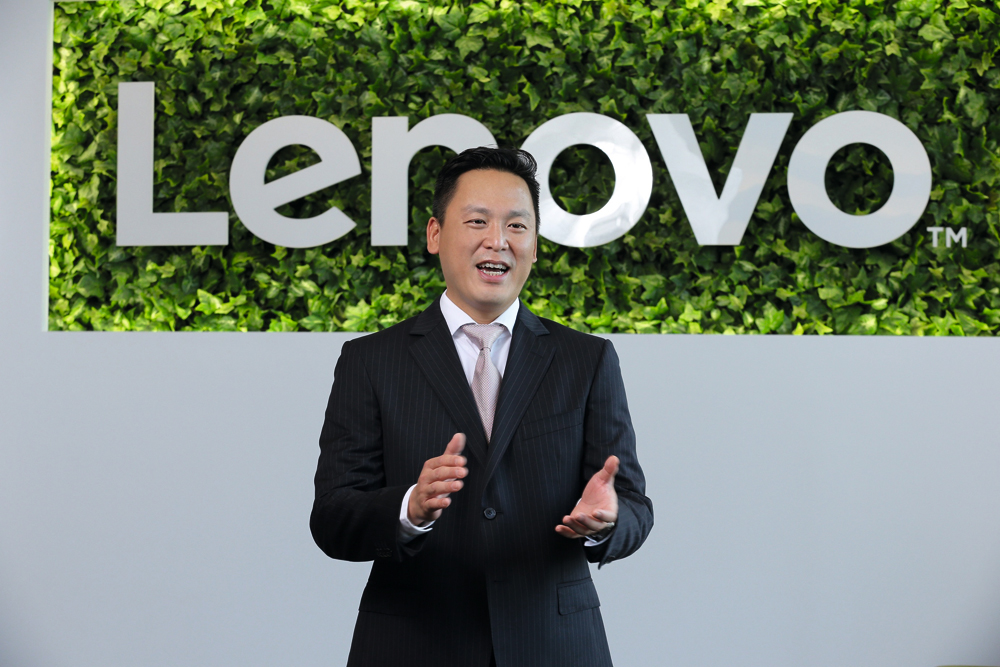 Lenovo香港台灣及澳門地區總經理陳泰麟。 