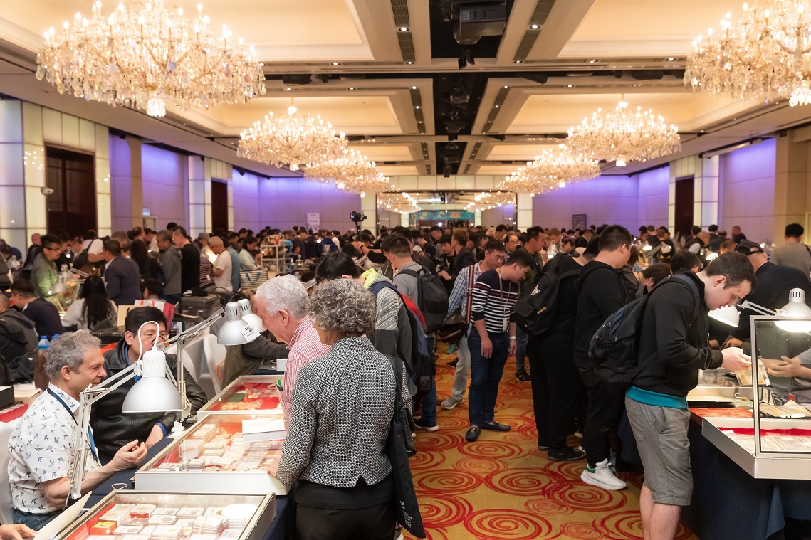 HICC 2019春季展會，吸引了超過150個來自近30個國家及地區的錢幣商及古董錶商參展。