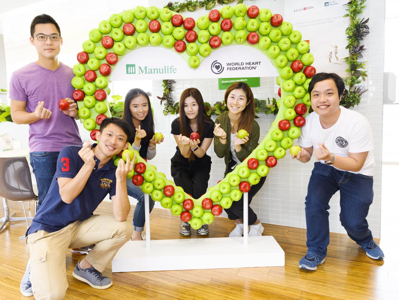 宏利會於「世界高血壓日」於香港三個辦事處舉辦推廣身心健康的活動。