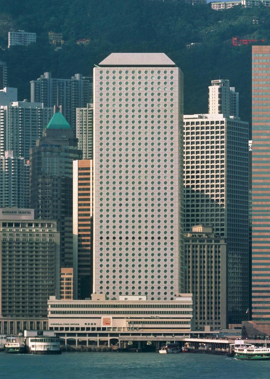 P&T Group設計的其中一幢標誌性建築物怡和大廈