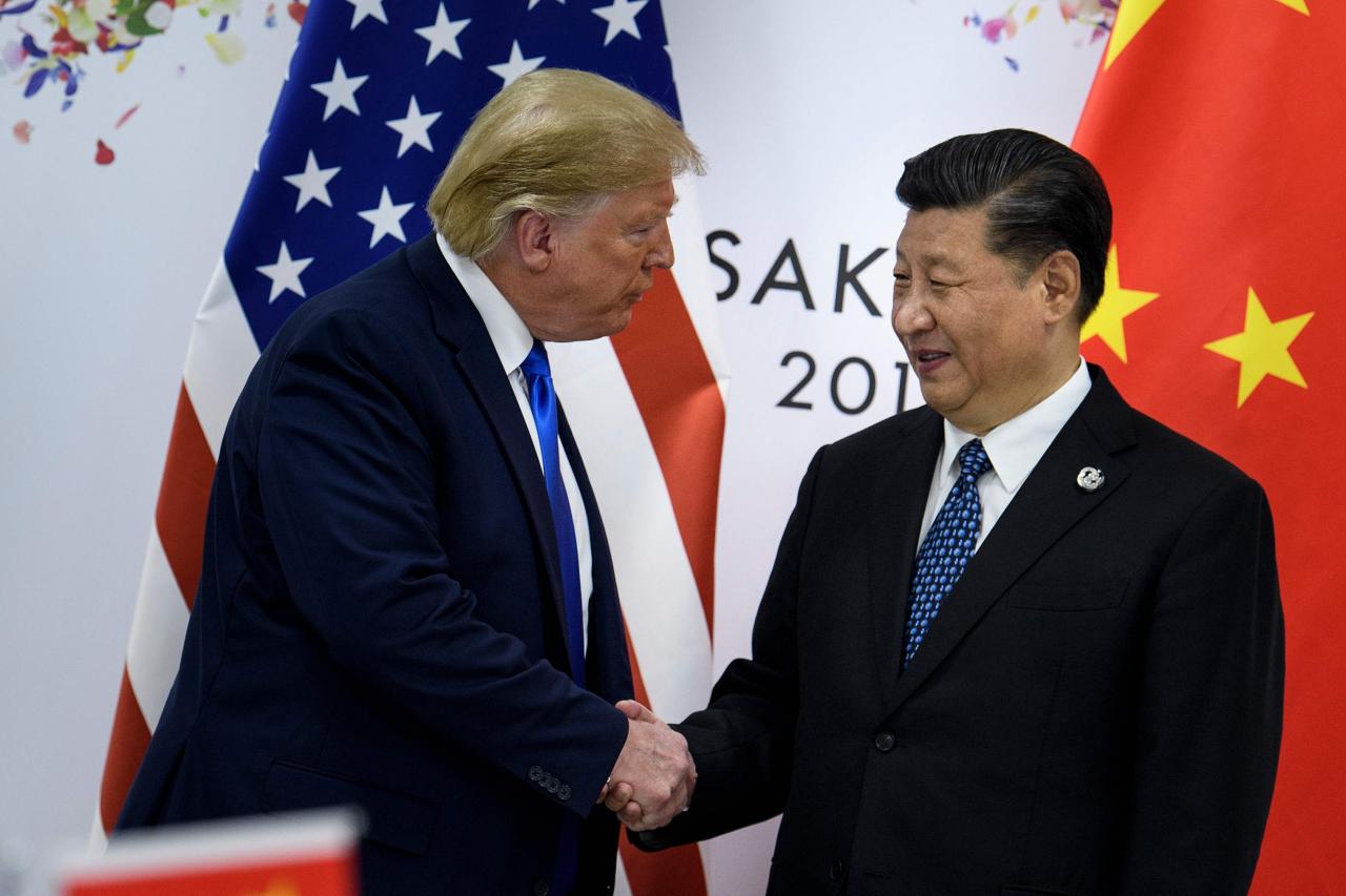 習近平與特朗普於G20上會面後，中美貿易戰稍為降溫。
