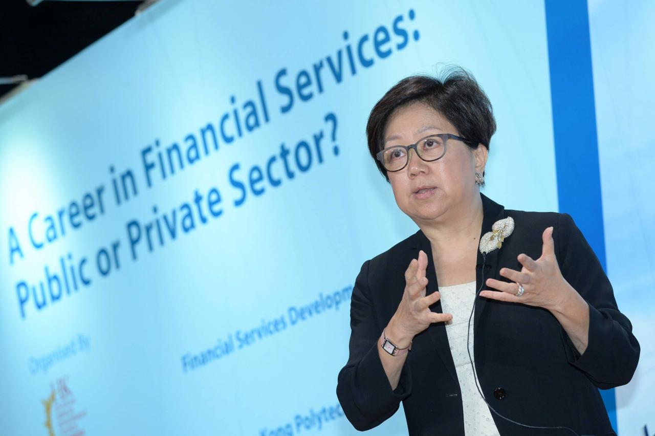 史美倫認為香港是一個理想的綠色金融聯繫者，可協助內地企業推出綠色金融產品，統一綠色認證。