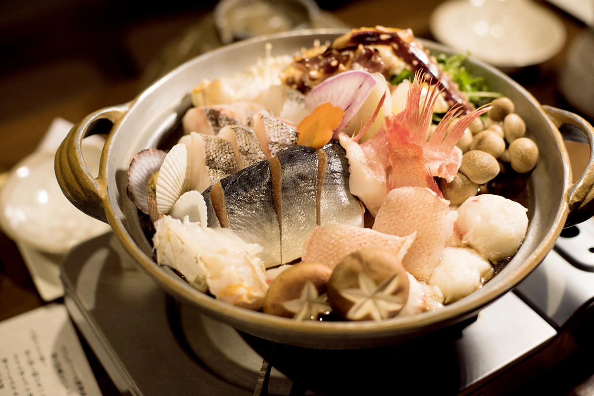 在道東地區，海鮮鍋也是常見美食。