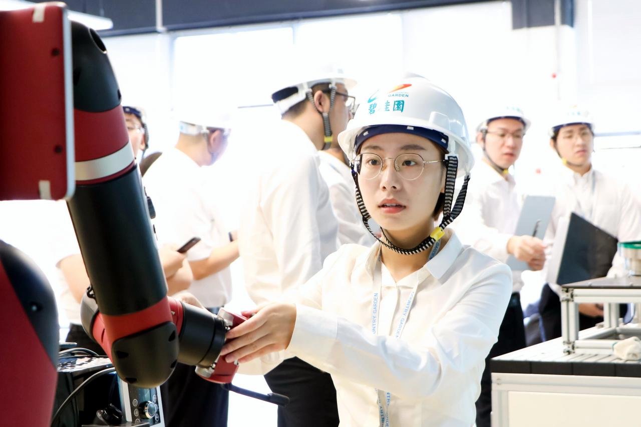 碧桂園去年成立博智林，全力進軍機器人產業。