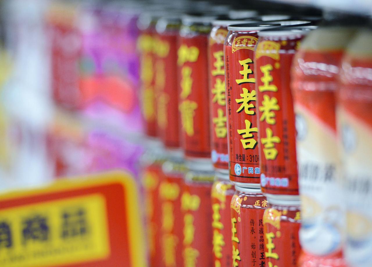 涼茶品牌王老吉在全球銷售網點已超過千萬家。