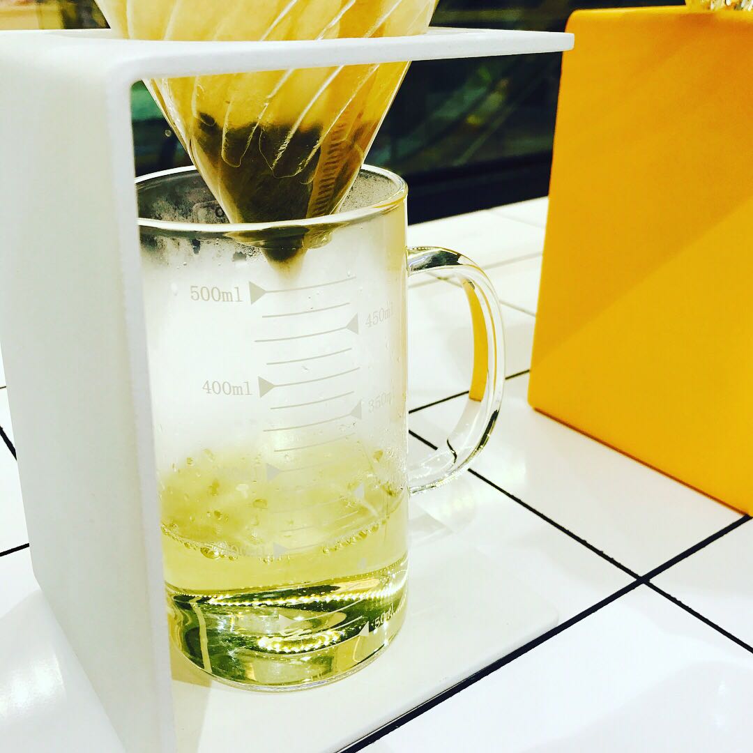原味抹茶配台灣素韾綠茶