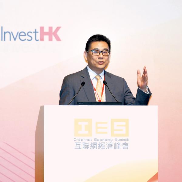 港府資訊科技總監楊德斌 港府資訊科技總監楊德斌
