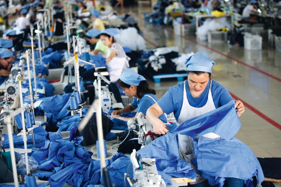 內地不少工業正進行產業升級。 內地不少工業正進行產業升級。