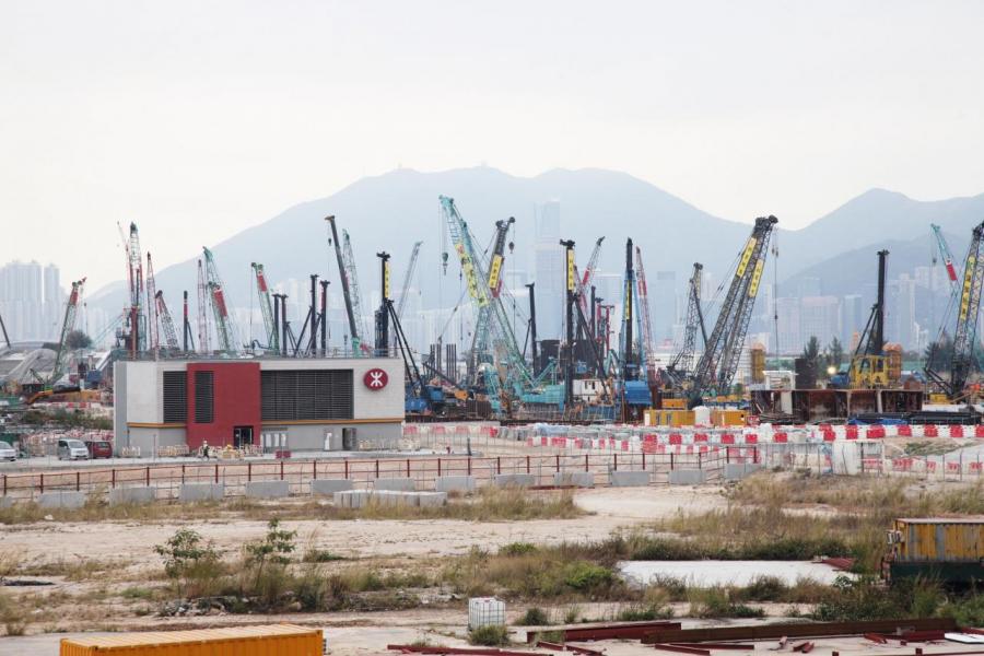 招標的啟德1F區1號住宅地,地皮鄰近興建中的港鐵沙中線啟德站。 招標的啟德1F區1號住宅地,地皮鄰近興建中的港鐵沙中線啟德站。