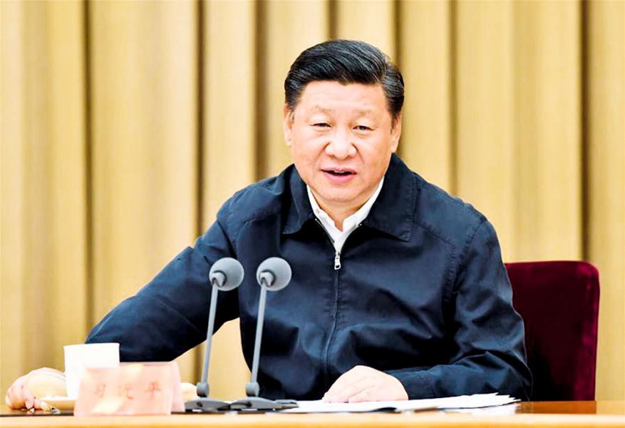 習近平打破傳統,主持全國金融工作會議。 習近平打破傳統,主持全國金融工作會議。