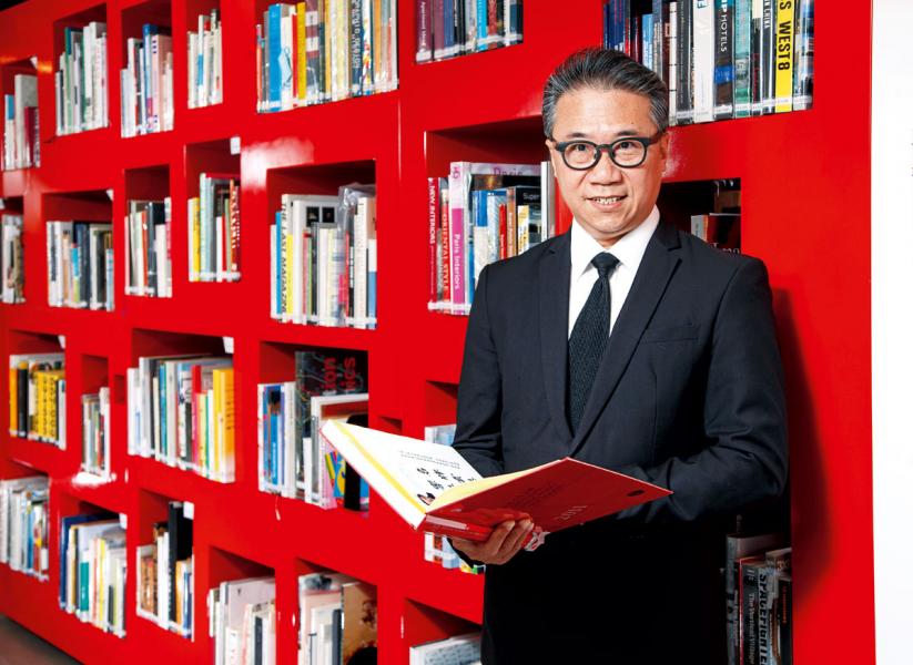香港設計中心主席嚴志明。 香港設計中心主席嚴志明。
