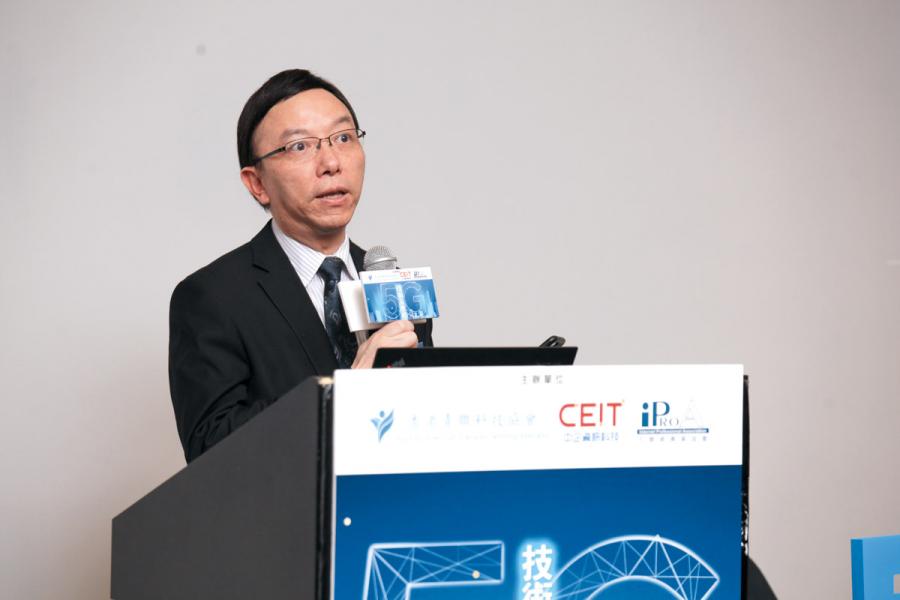 政府資訊科技總監林偉喬。 政府資訊科技總監林偉喬。
