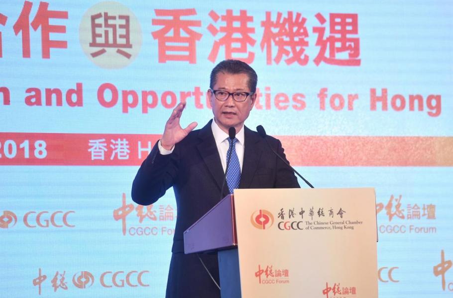 財爺陳茂波預告,全年財政盈餘將達至「一個相當高的水平」。 財爺陳茂波預告,全年財政盈餘將達至「一個相當高的水平」。