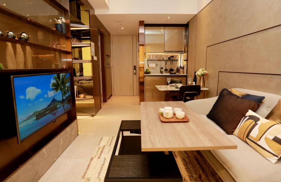 Downtown 38低於市價開售,難怪首批單位迅即沽清。 Downtown 38低於市價開售,難怪首批單位迅即沽清。
