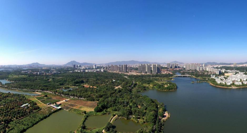 松山湖高新區東莞參與大灣區國際科技創新中心建設的核心。 松山湖高新區東莞參與大灣區國際科技創新中心建設的核心。