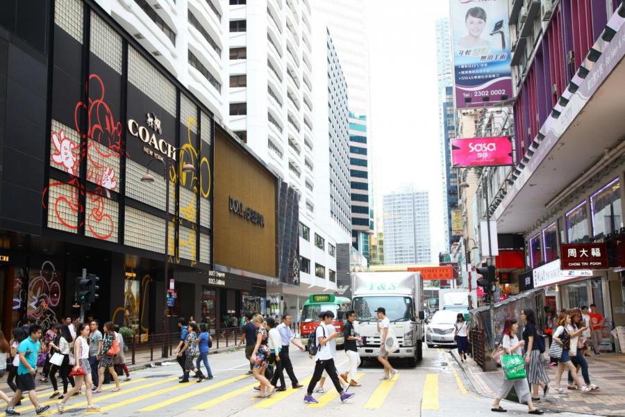 遊行示威對商舖市場打擊大,核心區舖租如銅鑼灣、尖沙咀等將受壓。 遊行示威對商舖市場打擊大,核心區舖租如銅鑼灣、尖沙咀等將受壓。