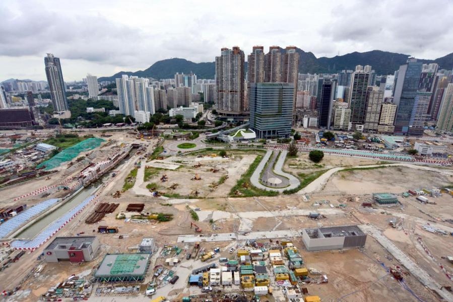 新鴻基地產以二百五十一億六千一百萬元投得啟德第1F區一號地盤,打造一代地王。 新鴻基地產以二百五十一億六千一百萬元投得啟德第1F區一號地盤,打造一代地王。