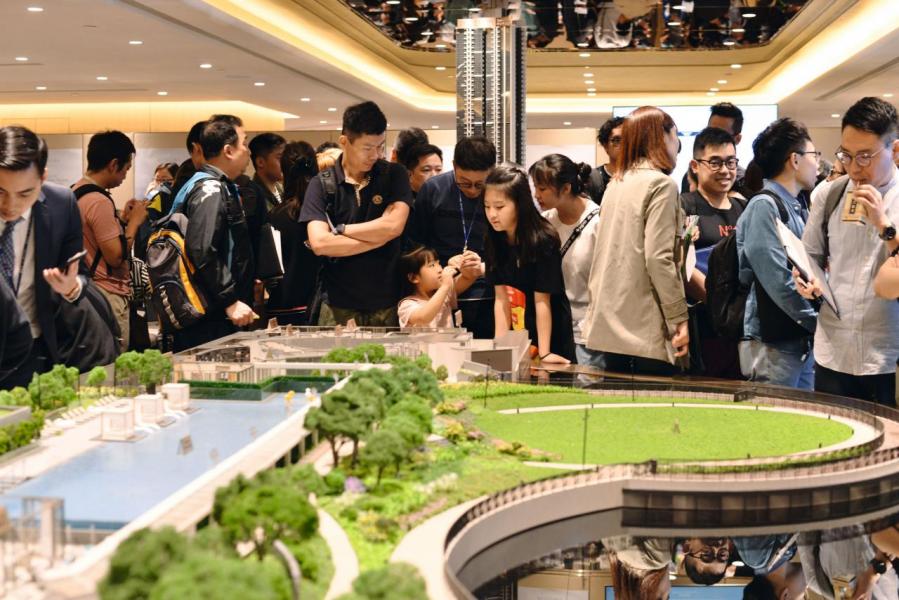 樓市氣氛熾熱,今年首4個月以來,樓價累積升幅已逾8.7%。 樓市氣氛熾熱,今年首4個月以來,樓價累積升幅已逾8.7%。
