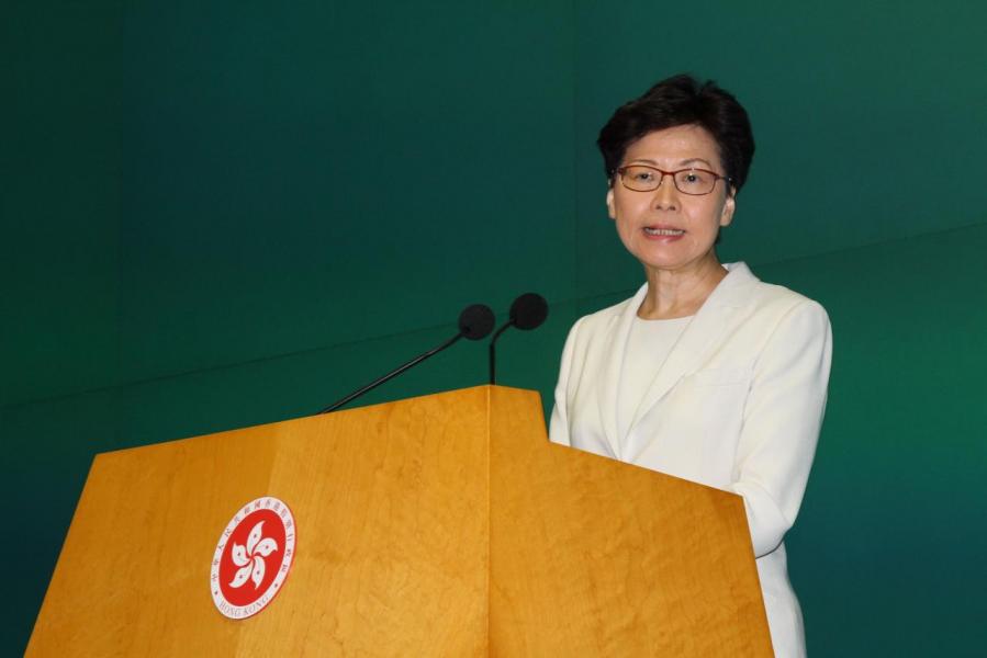 特首林鄭月娥提出的《逃犯條例》修訂引發連串風波,最近更有傳她會因病辭職,但已遭特首辦否認。 特首林鄭月娥提出的《逃犯條例》修訂引發連串風波,最近更有傳她會因病辭職,但已遭特首辦否認。