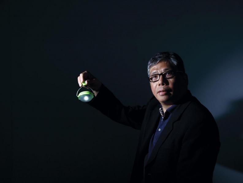 Nokero Solar總經理兼聯合創辦人尹智鴻。 Nokero Solar總經理兼聯合創辦人尹智鴻。