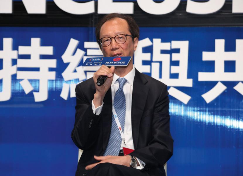 南豐集團董事長及行政總裁梁錦松。 南豐集團董事長及行政總裁梁錦松。