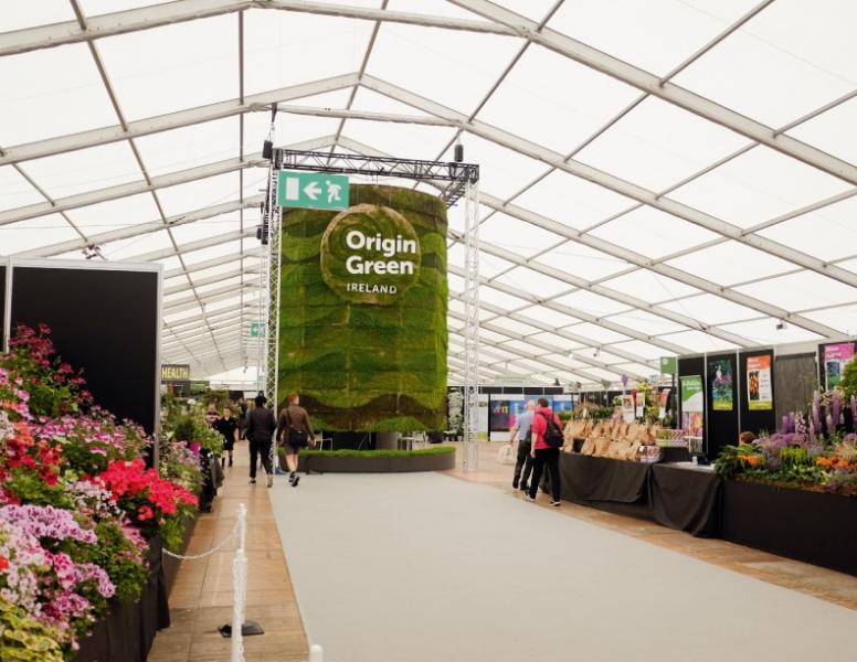 由食品局推動的Origin Green認證計劃。 由食品局推動的Origin Green認證計劃。