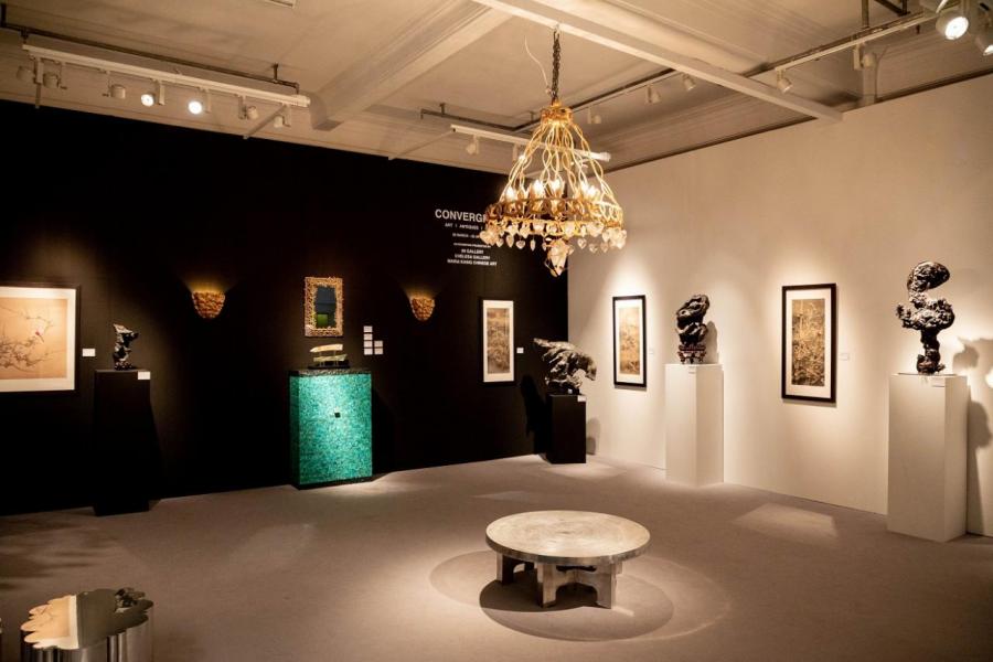 由潔思園畫廊、Maria Kiang Chinese Art及88藝廊 (88 Gallery) 共同策劃的的展覽「合流」。 由潔思園畫廊、Maria Kiang Chinese Art及88藝廊 (88 Gallery) 共同策劃的的展覽「合流」。
