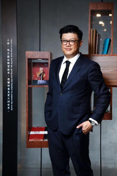 萬寶龍北亞區總裁張鍇((Daniel Chang)。 萬寶龍北亞區總裁張鍇((Daniel Chang)。