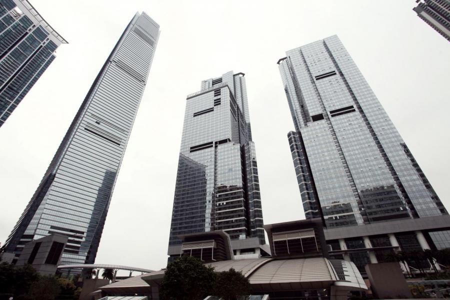 天璽近日有單位以呎價74,722元成交,再創項目新高。 天璽近日有單位以呎價74,722元成交,再創項目新高。