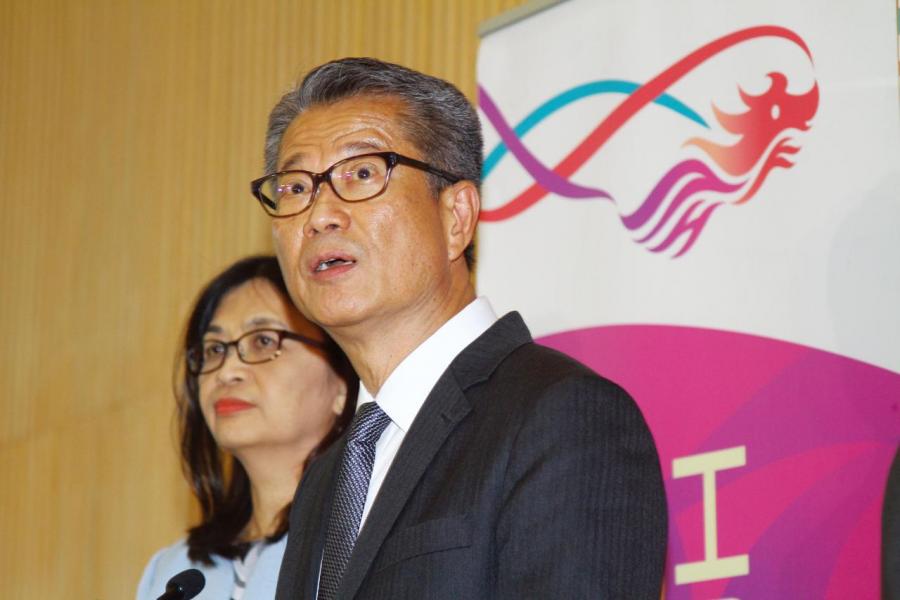 陳茂波指香港有足夠經驗應付挑戰。 陳茂波指香港有足夠經驗應付挑戰。