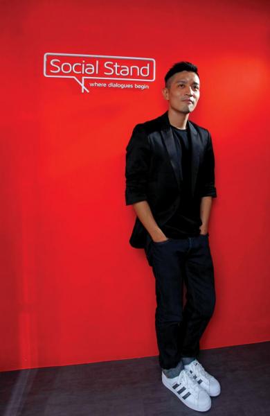 Social Stand創辦人黃啟亮(Bernie Wong)。 Social Stand創辦人黃啟亮(Bernie Wong)。