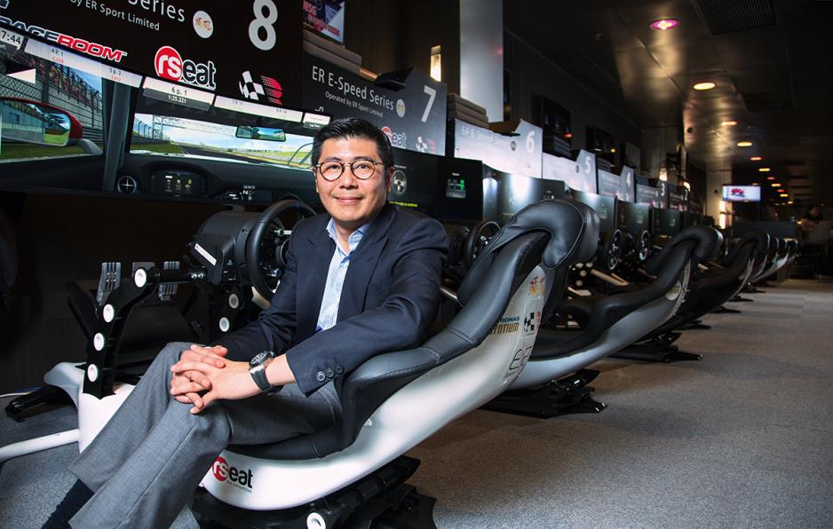 ER ESports 總裁:唐紹裘(SK)。 ER ESports 總裁:唐紹裘(SK)。