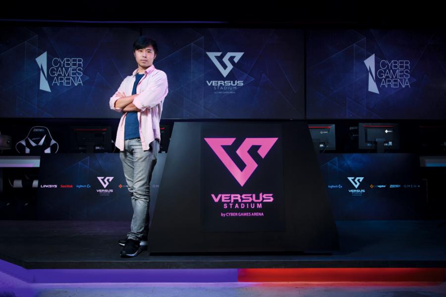 電競統籌公司Cyber Games Arena(CGA)創辦人周啟康。 電競統籌公司Cyber Games Arena(CGA)創辦人周啟康。