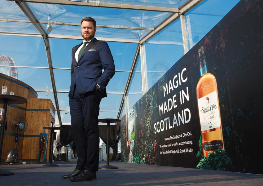 The Singleton品牌大使及Diageo Brands市場經理Drew Mills。 The Singleton品牌大使及Diageo Brands市場經理Drew Mills。