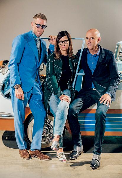 Grand Basel三位董事局成員,由左起:Lapo Elkann、Sylvie Fleury及Paolo Tumminelli Grand Basel三位董事局成員,由左起:Lapo Elkann、Sylvie Fleury及Paolo Tumminelli