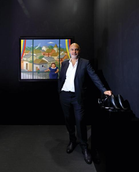 Opera Gallery創辦人Gilles Dyan。 Opera Gallery創辦人Gilles Dyan。