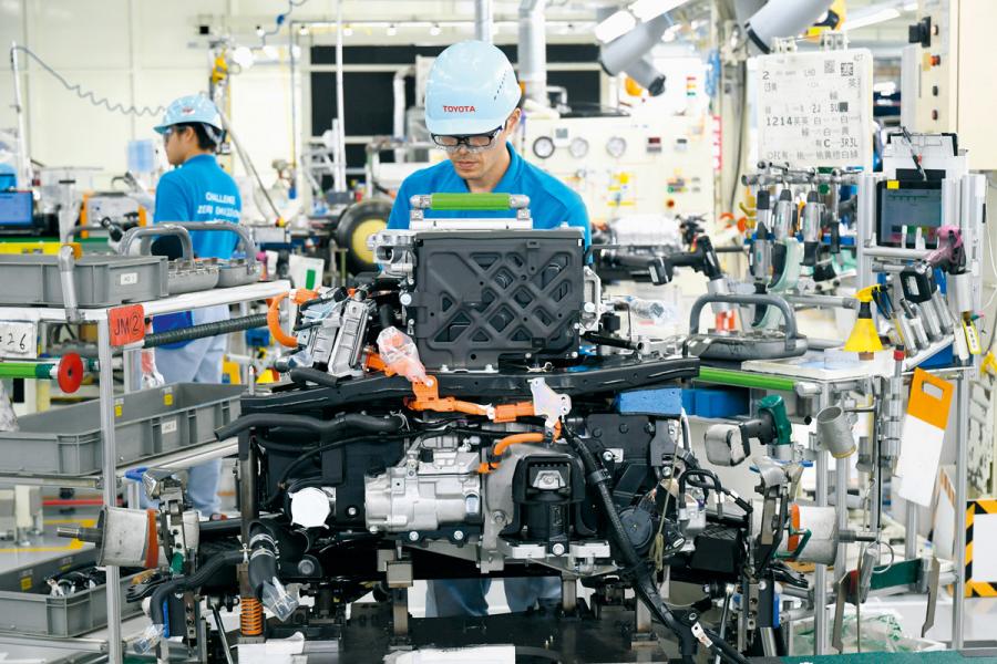 戰後日本經濟起飛,「日本製造」在國際間備受 讚譽。 戰後日本經濟起飛,「日本製造」在國際間備受 讚譽。