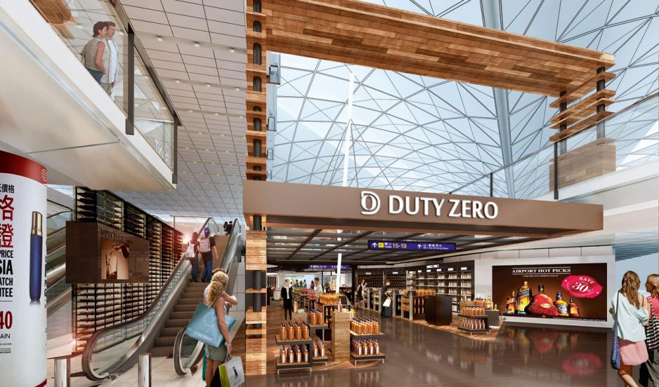 Duty Zero的開放式設計,讓旅客不期然地步入其中。 Duty Zero的開放式設計,讓旅客不期然地步入其中。