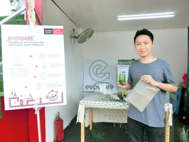 Evoware創辦人David Christian指,環保是一項大型工作,必須與各持份者合作才能成功。 Evoware創辦人David Christian指,環保是一項大型工作,必須與各持份者合作才能成功。