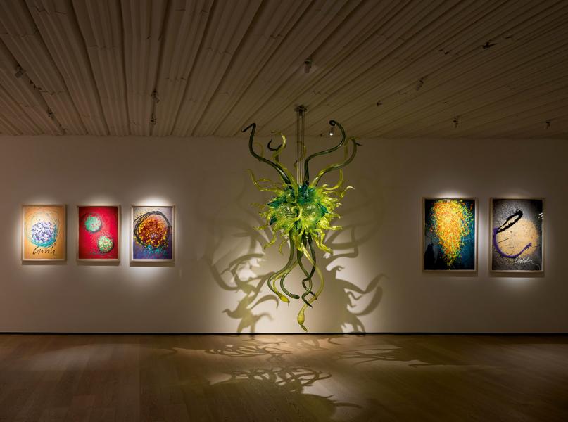 美國藝術家Dale Chihuly的玻璃設計作品。 美國藝術家Dale Chihuly的玻璃設計作品。