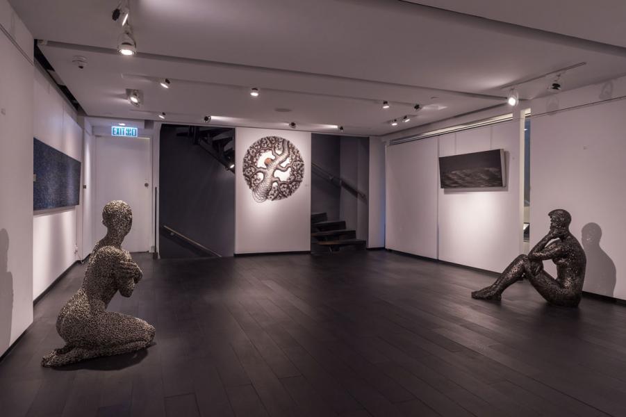 Opera Gallery於今年Art Central內的展區。 Opera Gallery於今年Art Central內的展區。