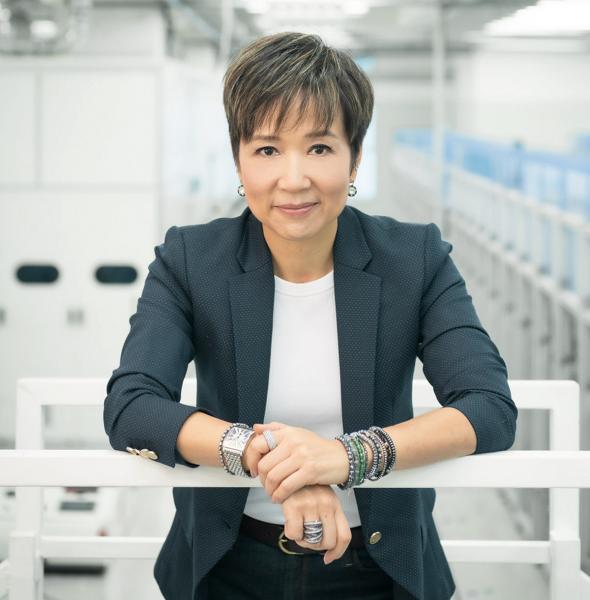 龍達紡織有限公司主席曹惠婷。 龍達紡織有限公司主席曹惠婷。