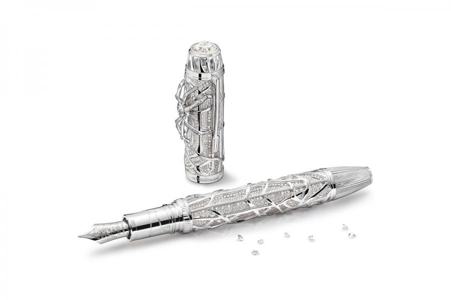 Montblanc High Artistry蜘蛛蛻變傳承系列。 Montblanc High Artistry蜘蛛蛻變傳承系列。