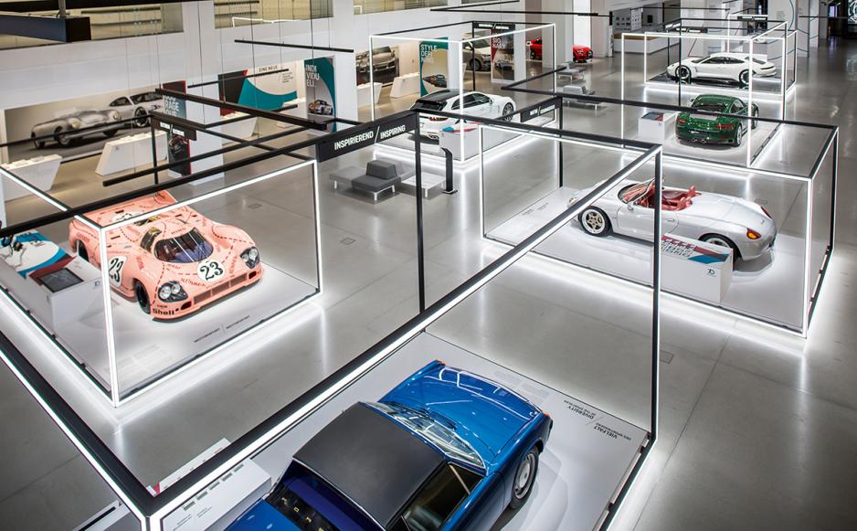 於去年在德國Porsche Museum舉行的創立70週年回顧展。 於去年在德國Porsche Museum舉行的創立70週年回顧展。