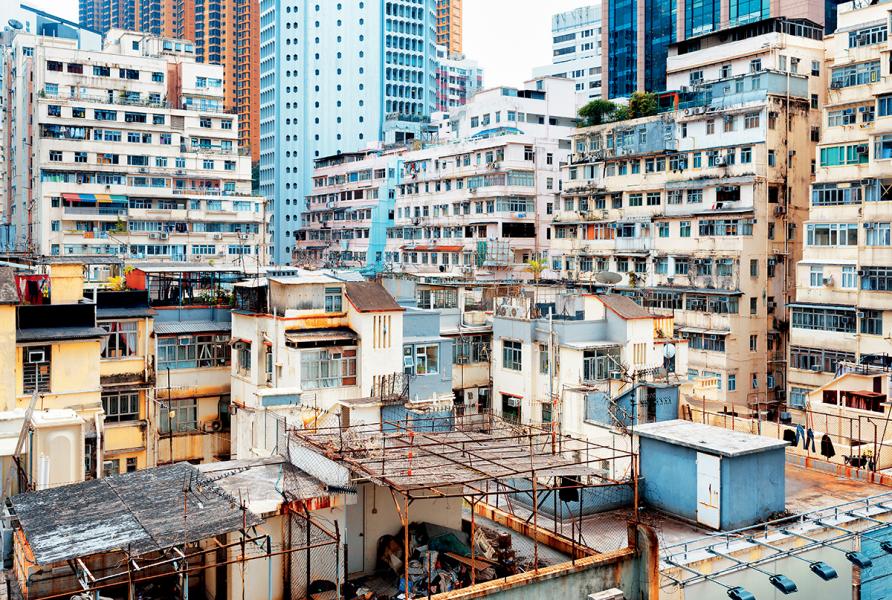 近年香港劏房問題日趨嚴峻。 近年香港劏房問題日趨嚴峻。