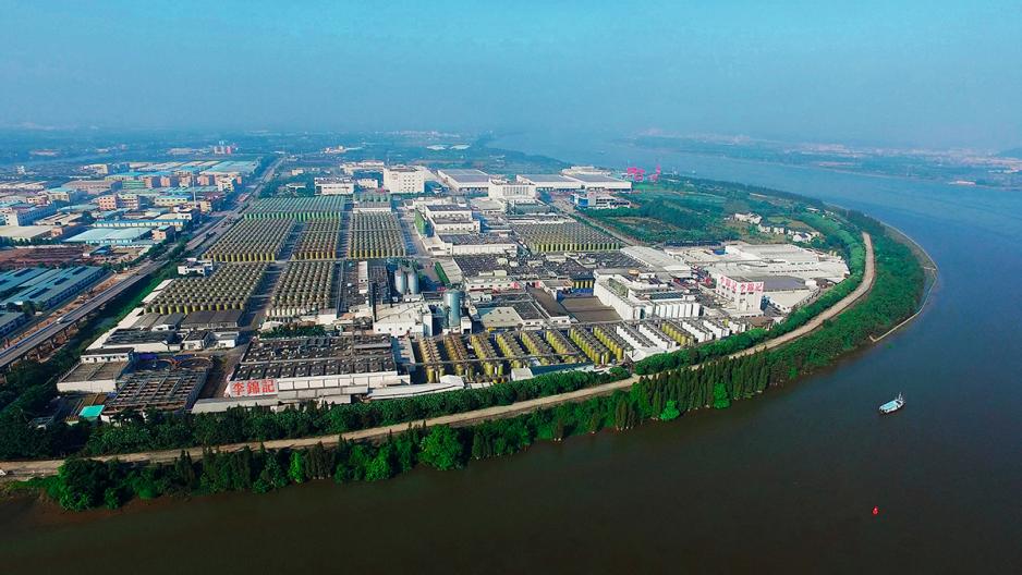 新會廠房是李錦記重要的生產基地。 新會廠房是李錦記重要的生產基地。