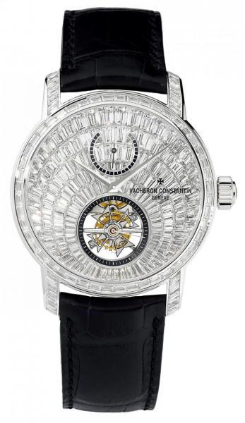Vacheron Constantin Traditionnelle 14天動力儲存高級珠寶陀飛輪腕錶,約HK$4,400,000(限量3枚並附獨立編號,僅於江詩丹頓香港及澳門專賣店發售) Vacheron Constantin Traditionnelle 14天動力儲存高級珠寶陀飛輪腕錶,約HK$4,400,000(限量3枚並附獨立編號,僅於江詩丹頓香港及澳門專賣店發售)