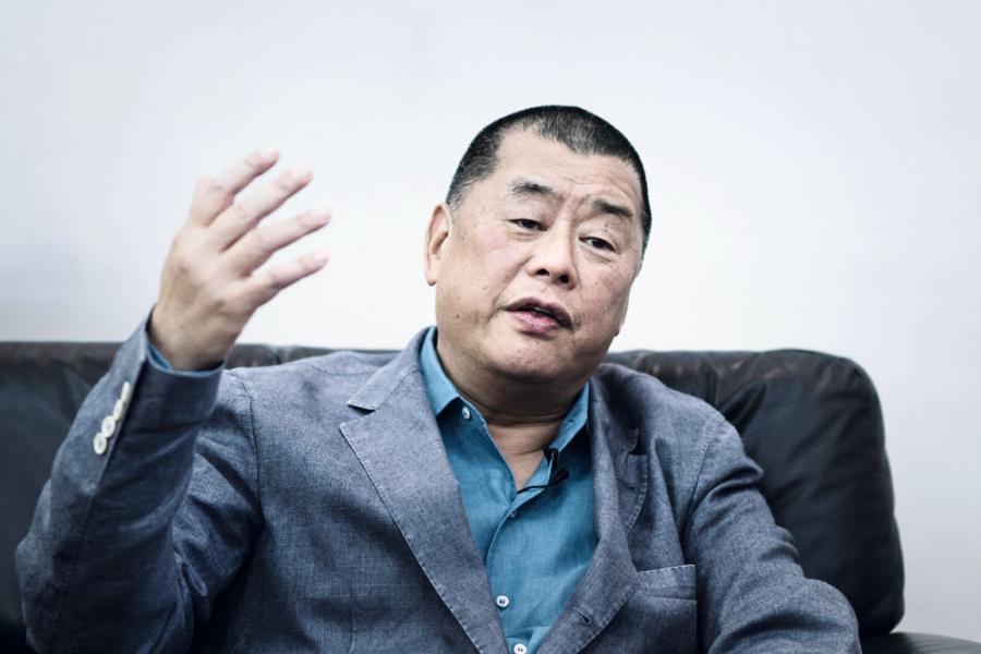 壹傳媒創辦人黎智英對出售《壹週刊》表示「很傷感」。 壹傳媒創辦人黎智英對出售《壹週刊》表示「很傷感」。