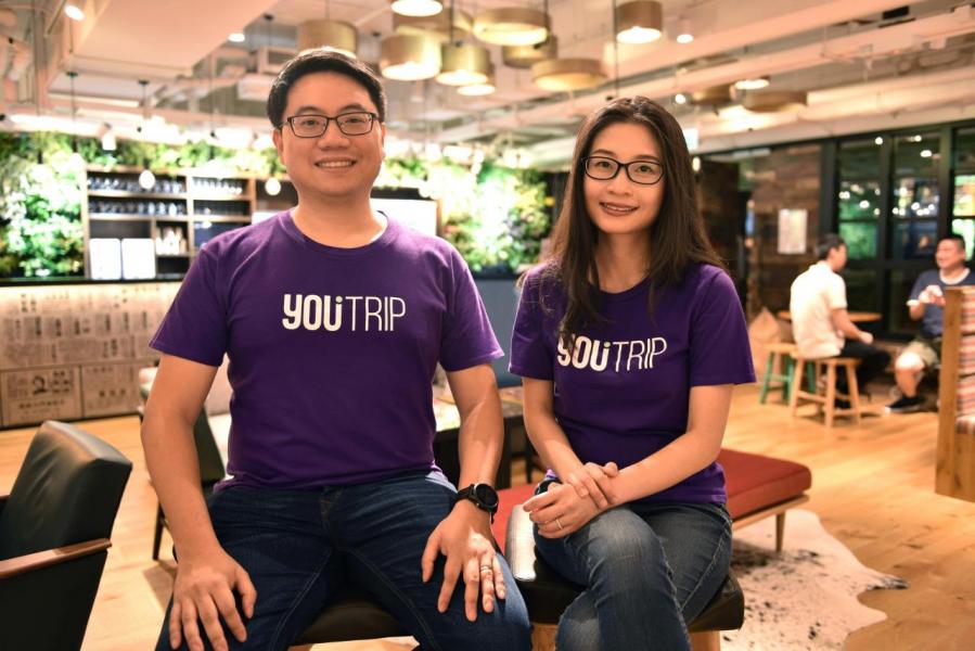 (左)YouTrip 聯合創辦人暨主席麥德樑 和(右)YouTrip 聯合創辦人暨行政總裁朱穎德 (左)YouTrip 聯合創辦人暨主席麥德樑 和(右)YouTrip 聯合創辦人暨行政總裁朱穎德